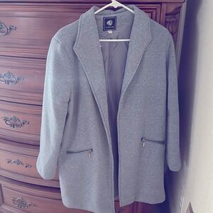 Grey jacket size large